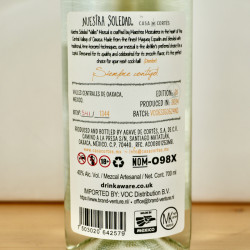 Nuestra Soledad Valles Espadin Mezcal / 70cl / 40%