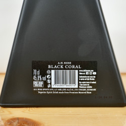 A.H. Riise Black Coral Rum Black Gem Collection / 70cl / 45.8%