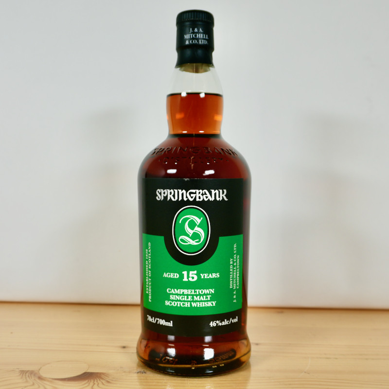 Springbank 15 Years Single Malt Whisky / 70cl / 46%