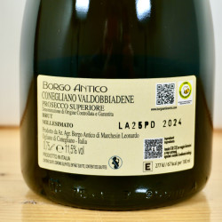 Borgo Antico Conegliano Valdobbiadene Prosecco Superiore DOCG Brut 2024 / 75cl / 11.5%