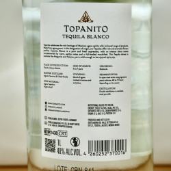 Tequila - Topanito Blanco Liter / 100cl / 40%