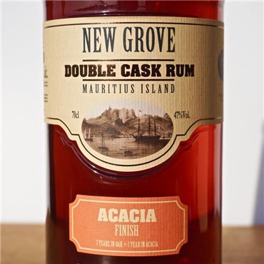 Rum - New Grove Double Cask Acacia Finish / 70cl / 47% Rum 71,00 CHF