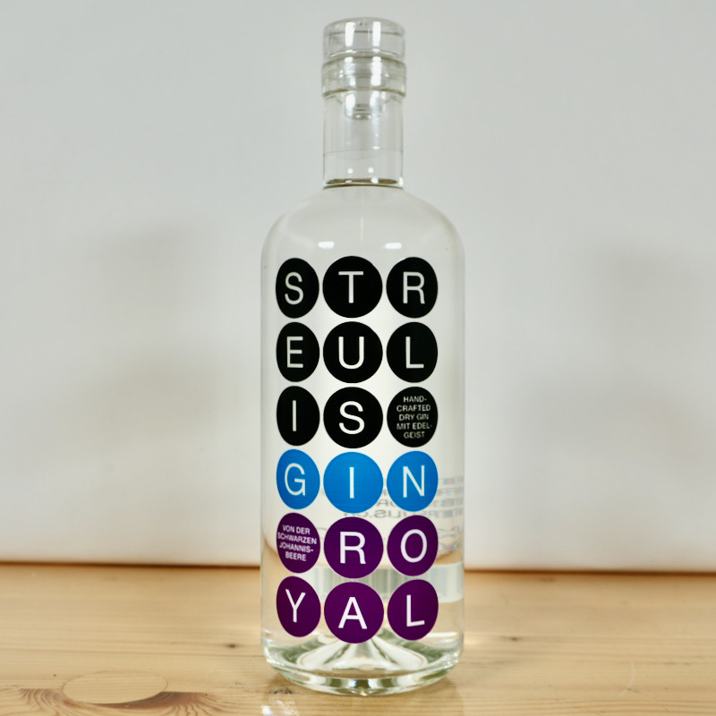 Streulis Handcrafted Gin Royal / 50cl / 40%