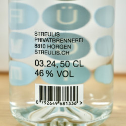 Streulis Handcrafted Zurich Dry Gin / 50cl / 46%
