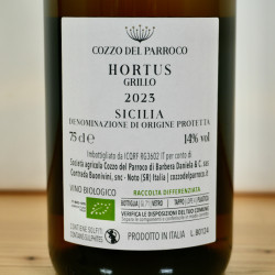 Cozzo del Parroco Hortus Grillo Sicilia DOC BIO 2023 Weisswein / 75cl / 14%