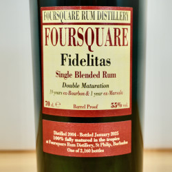Foursquare Fidelitas 19 Years Single Blend Rum / 70cl / 55%