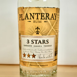 Planteray 3 Stars White Rum Jamaica Barbados Trinidad / 70cl / 41.2%