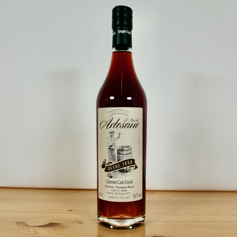 El Ron del Artesano 14 Years Cabernet Cask Strength Rum / 50cl / 58.7%