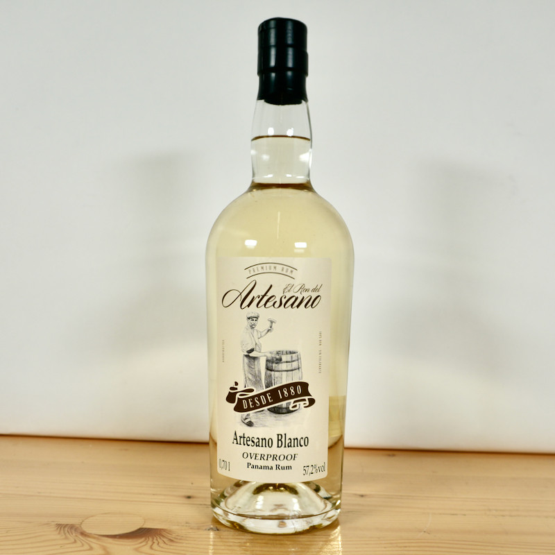 El Ron del Artesano Blanco Overproof Panama Rum / 70cl / 57.2%