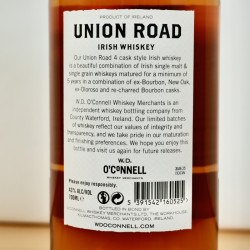 W.D. O Connell Union Road 5 Years Whiskey / 70cl / 43%