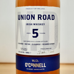 W.D. O Connell Union Road 5 Years Whiskey / 70cl / 43%