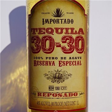 Tequila - 30-30 Reposado Liter / 100cl / 40% Tequila Reposado 48,00 CHF