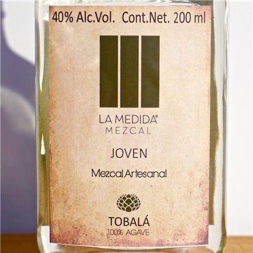 Mezcal - La Medida Tobala Chica / 20cl / 40% Mezcal 100% Agave 27,00 CHF