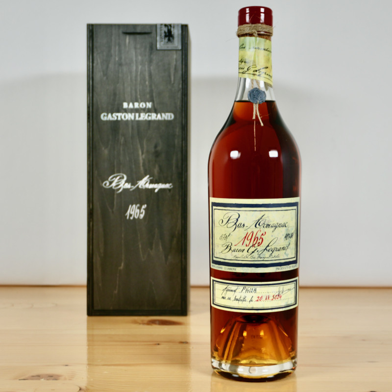 Baron Gaston Legrand 1965 Bas-Armagnac, 70 cl, 40 % vol.