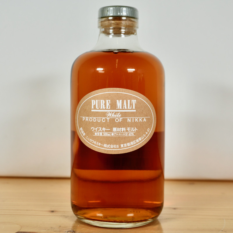 Nikka Pure Malt White Whisky Peaty & Salty / 50cl / 43%