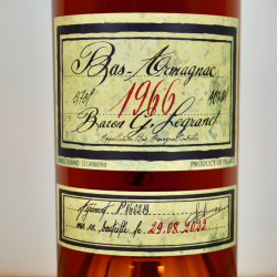 Baron Gaston Legrand 1966 Bas-Armagnac, 70 cl, 40 % vol.