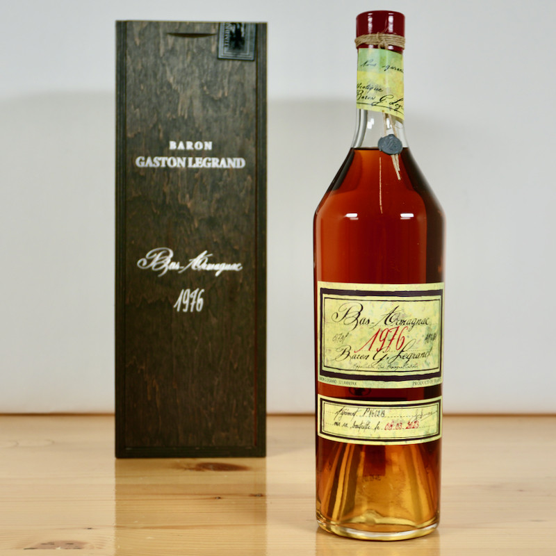 Baron Gaston Legrand 1976 Bas-Armagnac, 70 cl, 40 % vol.