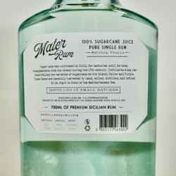 Mater Yellow Cane Single Rum by Distilleria Alma / 70cl / 53%