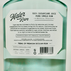 Mater Purple & Yellow Cane Blend Rum by Distilleria Alma / 70cl / 52.5%