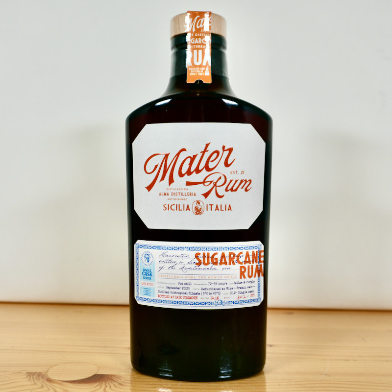 Mater Rum Single Cask 012 by Distilleria Alma Orange Label / 70cl / 64.1%