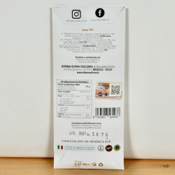 Donna Elvira Cioccolato di Modica 70% Cacao 70g