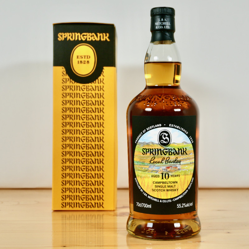 Springbank Local Barley 10 Years Single Malt Whisky / 70cl / 55.2%