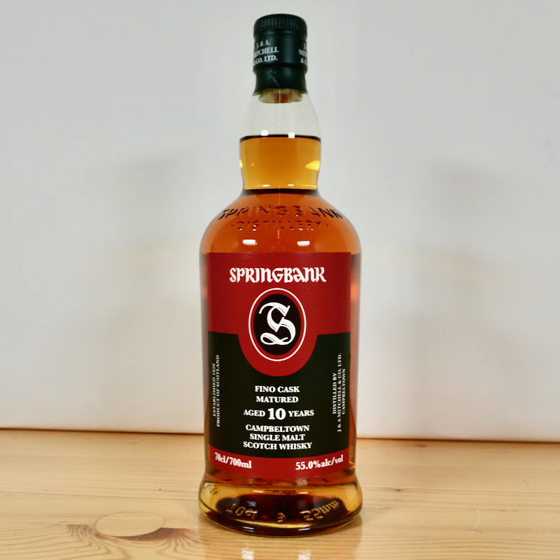 Springbank 10 Years Fino Cask Matured Single Malt Whisky / 70cl / 55%