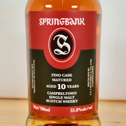 Springbank 10 Years Fino Cask Matured Single Malt Whisky / 70cl / 55%