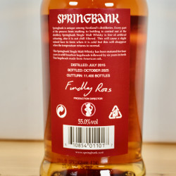 Springbank 10 Years Fino Cask Matured Single Malt Whisky / 70cl / 55%