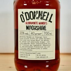Liqueur - Moonshine O’Donnell Gebrannte Mandel / 70cl / 20%