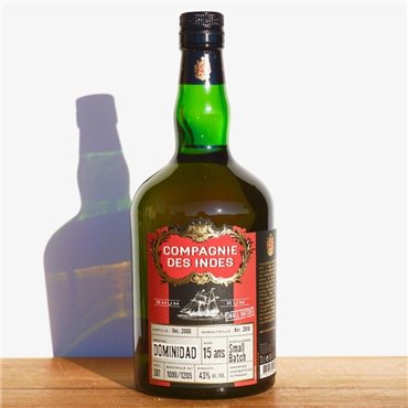 Rum - Compagnie Des Indes Dominidad 15 Years / 70cl / 43% Rum 87,00 CHF