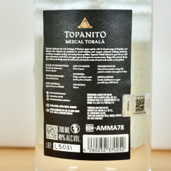 Topanito Tobala Mezcal / 70cl / 49%