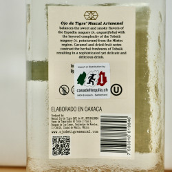 Ojo de Tigre Espadin-Tobala Mezcal Joven / 70cl / 37%