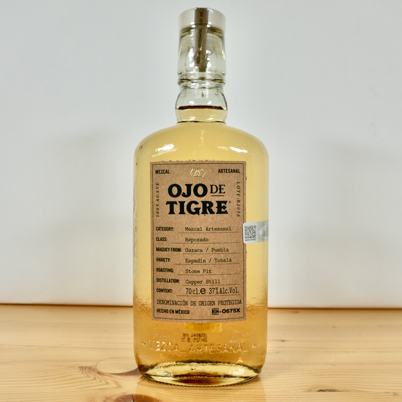 Ojo de Tigre Espadin-Tobala Mezcal Reposado / 70cl / 37%