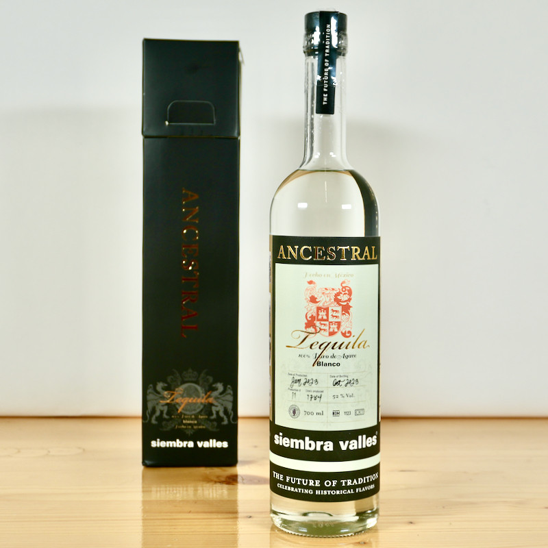 Siembra Valles Ancestral Tequila Blanco, 70 cl, 52 % vol.