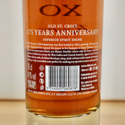 Old St. Croix XO Reserve 175 Years Anniversary (Rum based Spirit) / 70cl / 42%