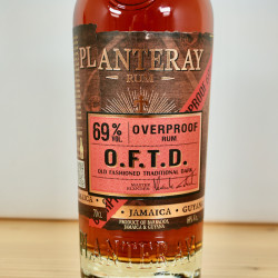 Planteray OFTD Overproof Rum, 70 cl, 69 % vol.
