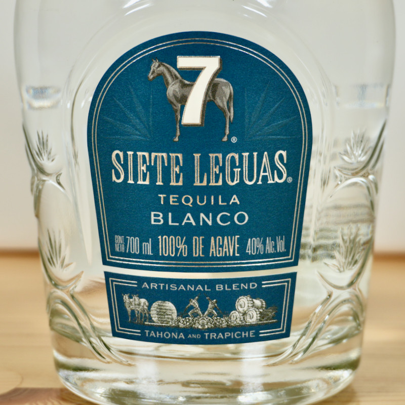Siete Leguas Tequila Blanco, 70cl, 40% vol.