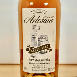 Rum - Artesano Panama Peated Cask Finish 10 Years Islay Cask Edition / 70cl / 44%