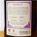 Gin - Monkey 47 Dry / 50cl / 47% Gin 50,00 CHF