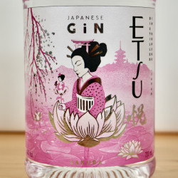 ETSU Sakura Japanese Gin, 70 cl, 45 % vol.
