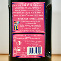 Hendrick's Sunspell Gin, Citrus and Spices, 100 cl, 43.4 % vol.