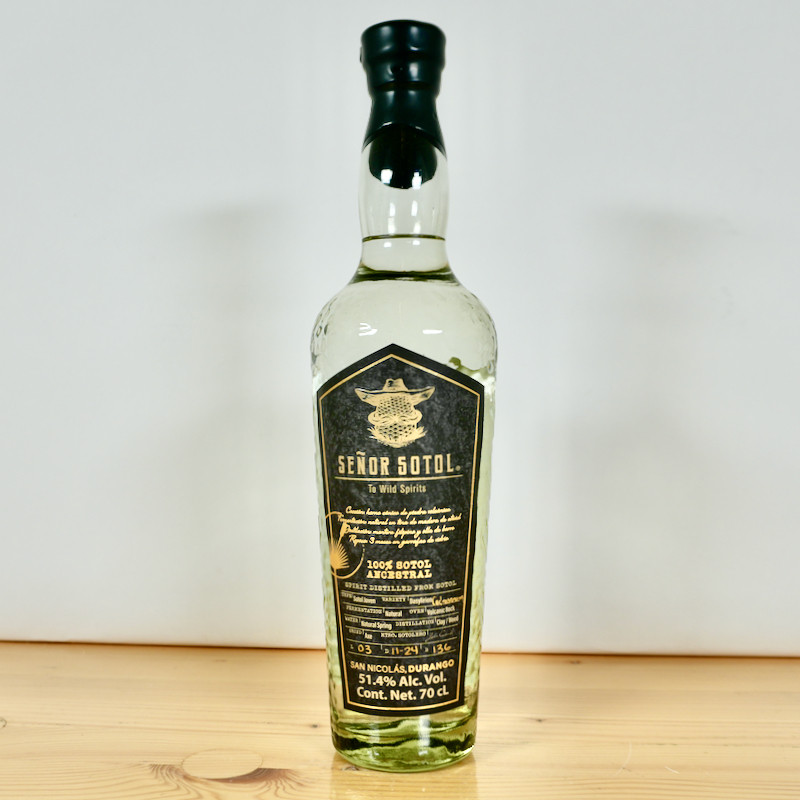 Señor Sotol Ancestral Black Label, 70 cl, 51.4 % vol.