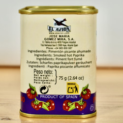Pimenton Picante Ahumado Vintage El Avion, 75 g