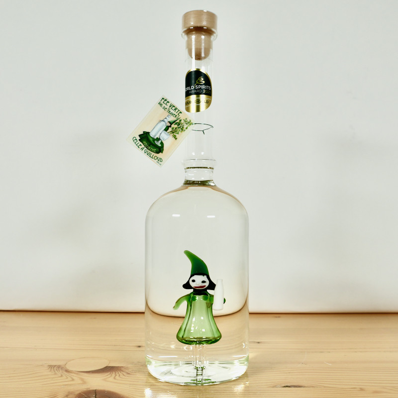 Absintherie Guilloud, Absinthe Celle a Guilloud Bouteille Lait, 50 cl, 54 % vol.