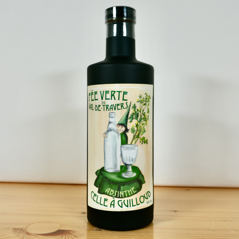 Absintherie Guilloud, Absinthe Celle a Guilloud Black Edition, 50 cl, 54 % vol.