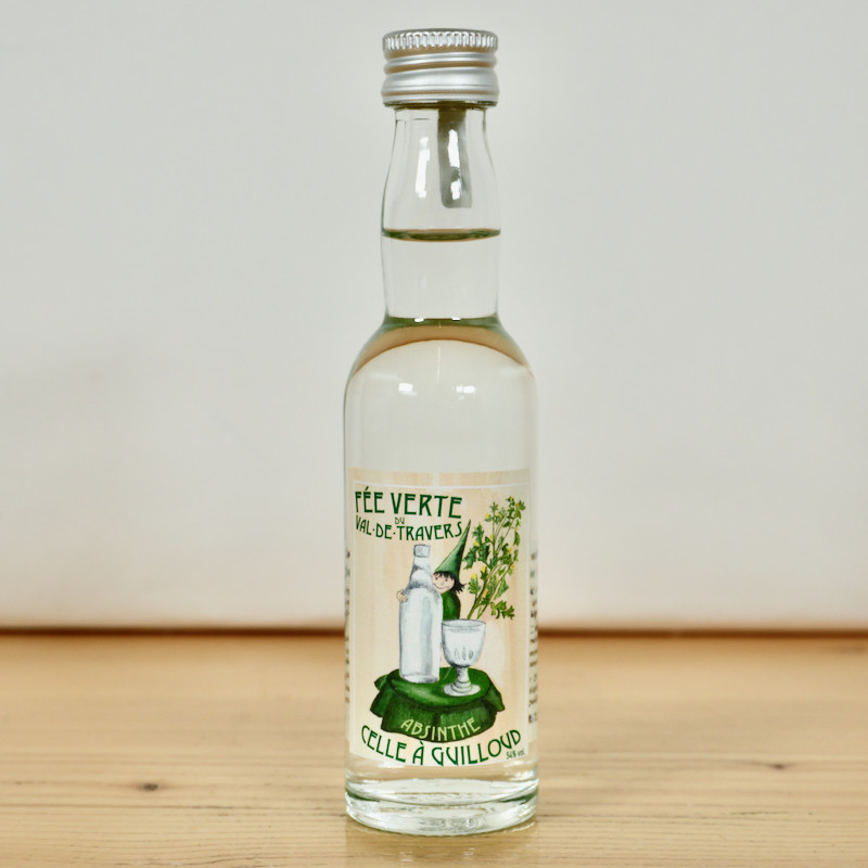 Absintherie Guilloud, Absinthe Celle a Guilloud, 4 cl Mini, 54 % vol.