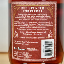 Bud Spencer The Legend Feuerwasser Chili-Zimtlikör by St. Kilian,  70 cl, 33 % vol.