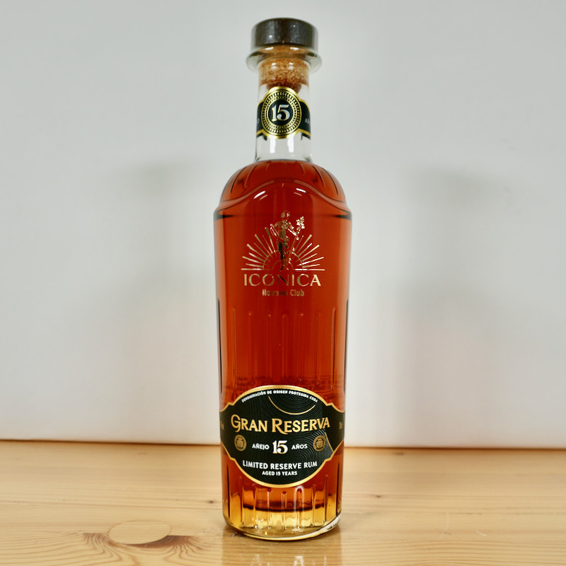 Havana Club Gran Reserva 15 Years Iconica Rum, 70 cl, 40 % vol.