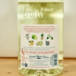 Gin Primo Sudamerica Limited, 70 cl, 43 % vol.